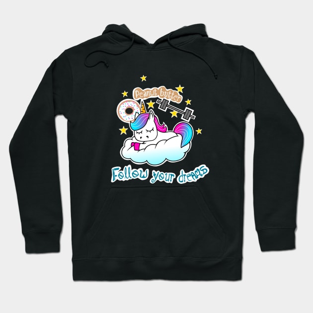 Unicorn Dreams Hoodie by TimAddisonArt